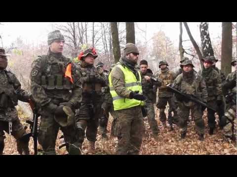 Śląskie Airsoftowe Warsztaty Taktyczne, cz. I - Natarcie na wyznaczonym odcinku