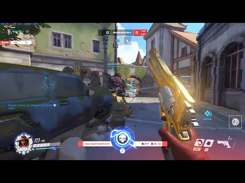 GALE TOP 65 MCCREE AND SOLDIER 76 GAMEPLAY! 44 ELIMS! [ OVERWATCH SEASON 23 TOP 500 ]