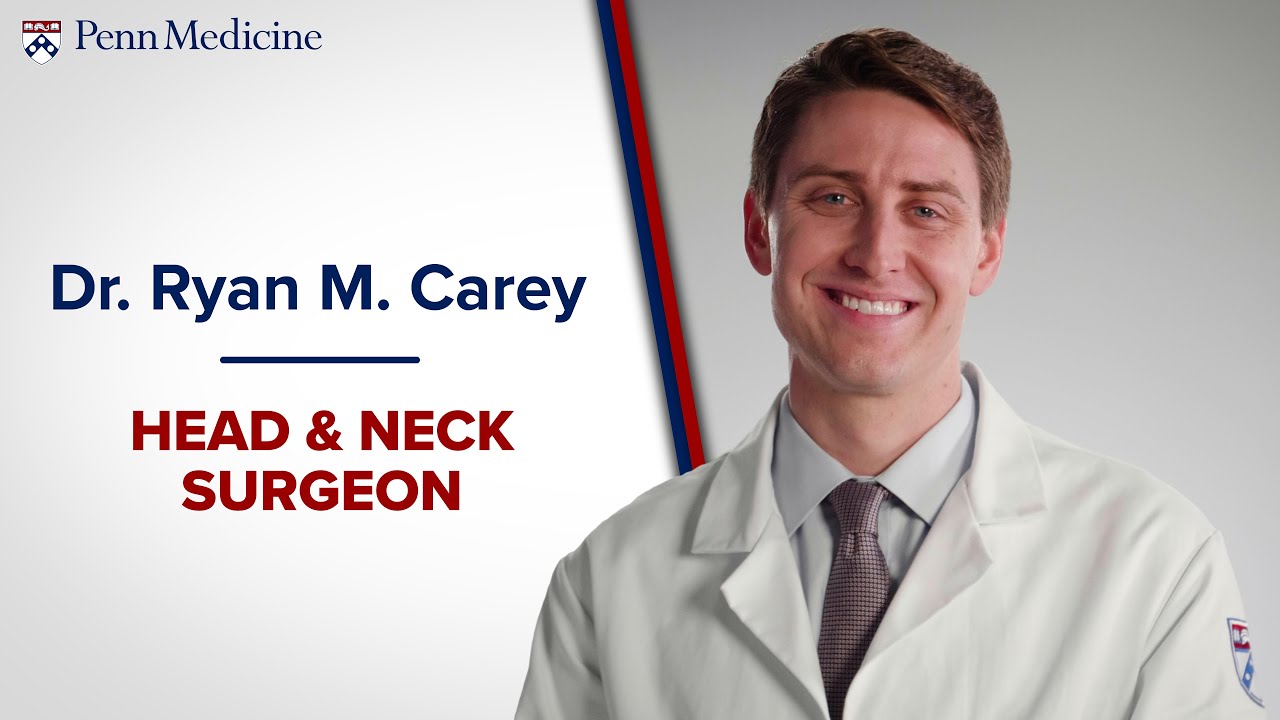 Watch video featuring Ryan M. Carey, MD on YouTube