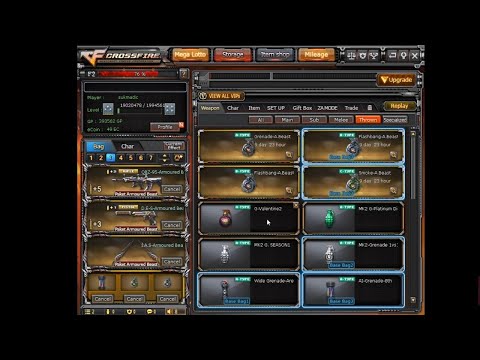 Crossfire Philippines Armoured Beast Package 50 Spin New (ALMOST COMPLETED THE SET LUCKY PACKAGE)