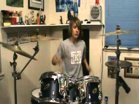 The Kinzie affair - Just for three minutes(drum cover)