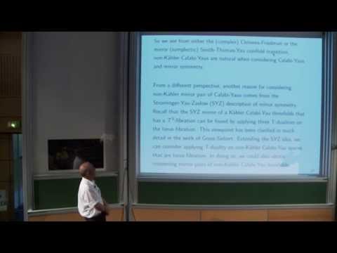 Shing-Tung Yau - Non-Kähler Calabi-Yau Mirror Symmetry and Symplectic Structures