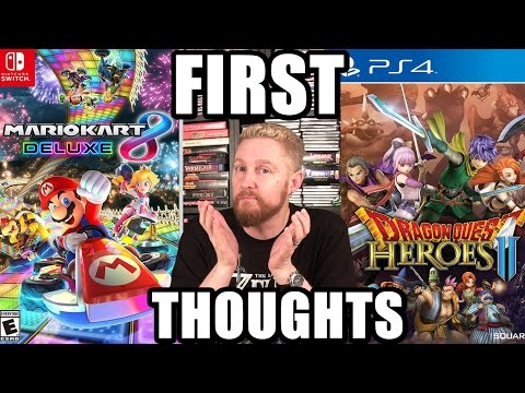 DRAGON QUEST HEROES 2, MARIO KART 8 DELUXE (First Thoughts) - Happy Console Gamer
