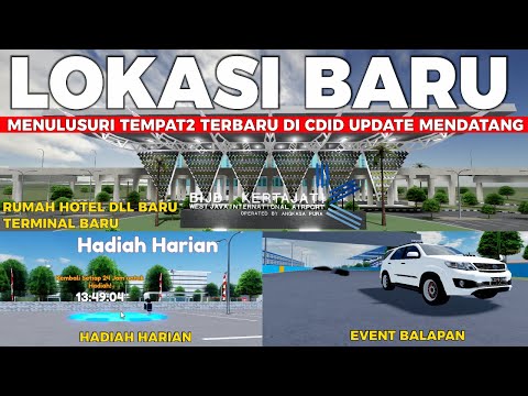 Ada Bandara Baru Event Balapan & Gacha Gratiss Bisa Kaya NiMah  - Roblox CDID UPDATE