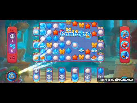 Fishdom Hard level 2511. NOboosters