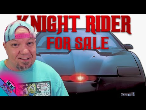 Knight Rider K.I.T.T. Car Auction Along With Other Weird Hoff Memorabilia