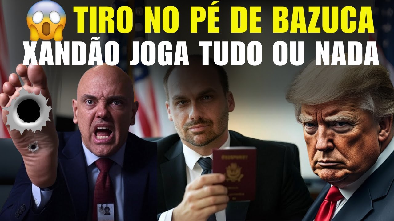 TIRO NO PÉ ÉPICO: XANDÃO JOGA TUDO OU NADA: 🔴 AO VIVO DOS EUA 02/03/25