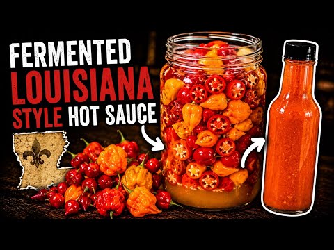 Easy Fermented Louisiana Style Hot Sauce
