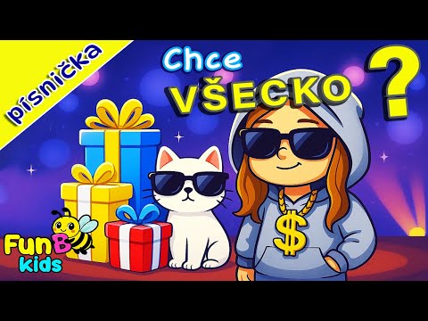 💰DĚCKO co chce VŠECKO! Písnička pro děti | Hračky pro děti - vánoční výzva 🎁 @FunBKids