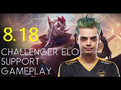 8.18 Dumbledoge Rakan VS Kaisa&Janna (Challenger elo soloQ)