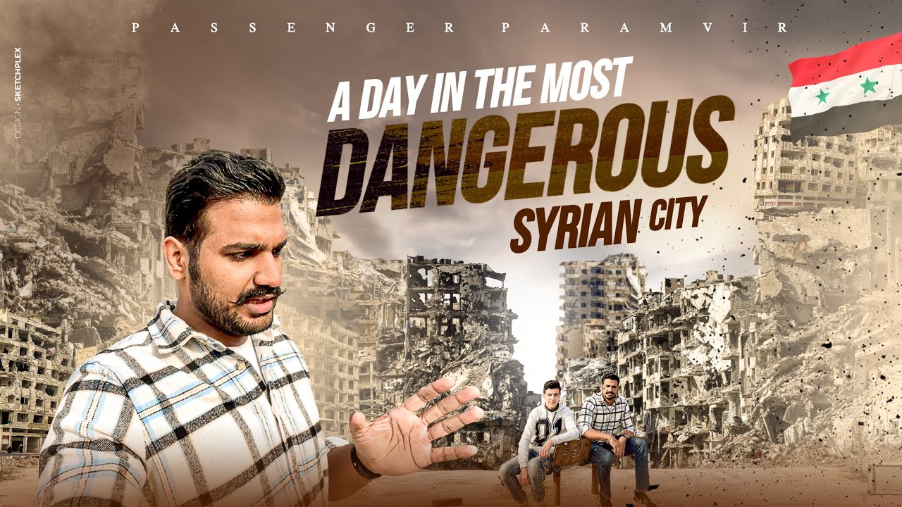 INSIDE HOMS, SYRIA: THE MOST DANGEROUS PLACE ON PLANET? 🇸🇾 Hindi