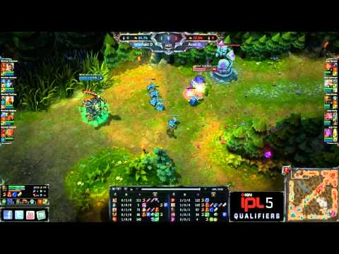 Team Acer vs WinFakt.lol - Game 1 - IPL5 EU Open Regionals 2 - League of Legends