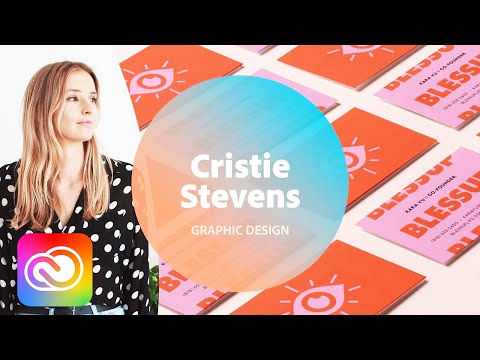 Live Graphic Design with Cristie Stevens - 1 of 3 | Adobe Creative Cloud