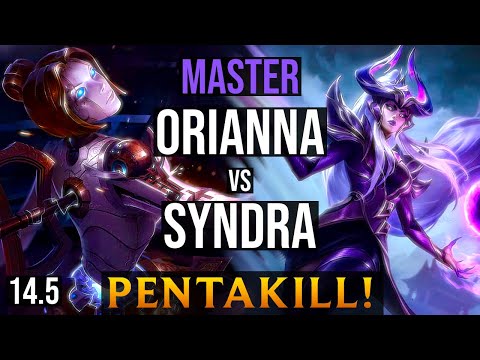 ORIANNA Mid vs SYNDRA | EUW Master - Patch 14.5