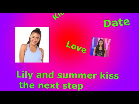 The next step summer and lily kiss