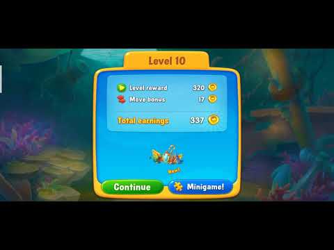Fishdom Minigame #2 after level 10. MindGame🔥🔥