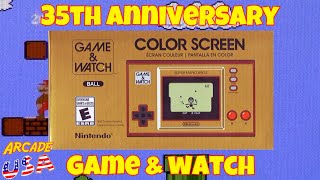 Super Mario Bros. 35th Anniversary Game & Watch!
