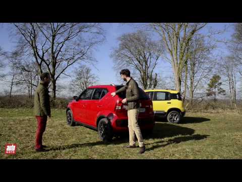 2017 Fiat Panda 4x4 Cross vs Suzuki Ignis AllGrip [COMPARATIF] : ivres de la jungle
