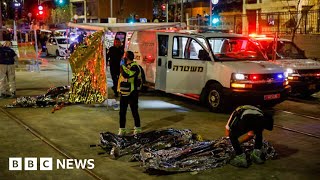 Seven shot dead in attack at Jerusalem synagogue - BBC News