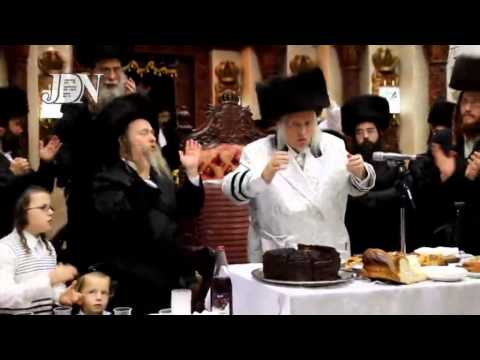 Kaliv Rebbe Commemorating Yahrtzeit Of R' Aizik Of Kaliv - 7 Adar 2 5774