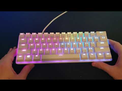 Razer Huntsman Mini Review (Mercury White)
