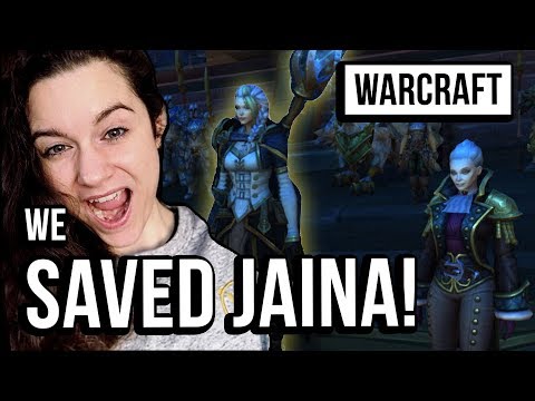 RESCUING JAINA PROUDMOORE Part 2 Visions Cinematic | WoW BFA