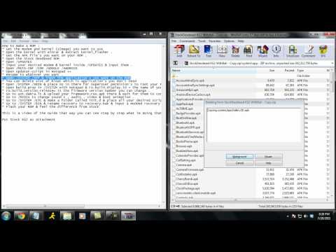 Revolution´s Ultimate ROM Cooking Video Tutorial By Revolution