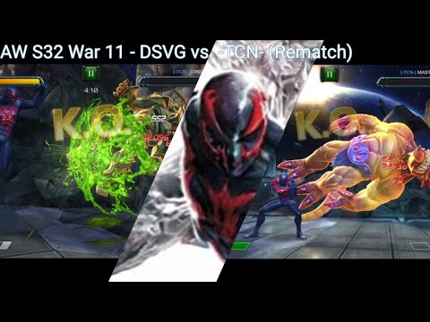 MCOC - AW S32 War 11 - DSVG vs. -TCN- (Rematch) - Spidey99 War