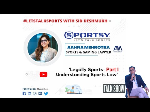 Ep#46 | Part 1 - India's First Female Sports Lawyer - Aahna Mehrotra | Journey | Sports Law Careers