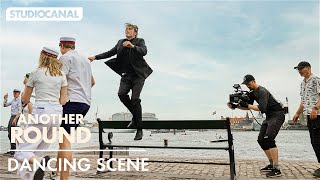 Video trailer för Mads Mikkelsen dancing in ANOTHER ROUND