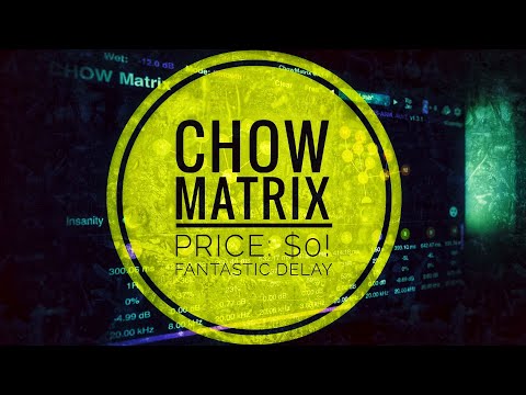 CHOW Matrix Delay FX App / Plugin - Truly Incredible and 100% FREE (See Pinned Comment for Review)