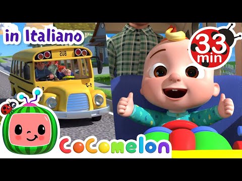 Le ruote del bus | CoComelon Italiano - Canzoni per Bambini