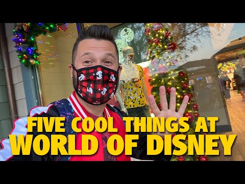 5 Cool Things at World of Disney | Disney Springs
