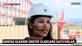 GEMİDE ELEKTRİK ÜRETİP ÜLKELERE SATIYORLAR