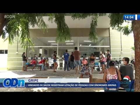 Unidades de saúde registram lotação de pessoas com síndromes gripais 30 12 2021