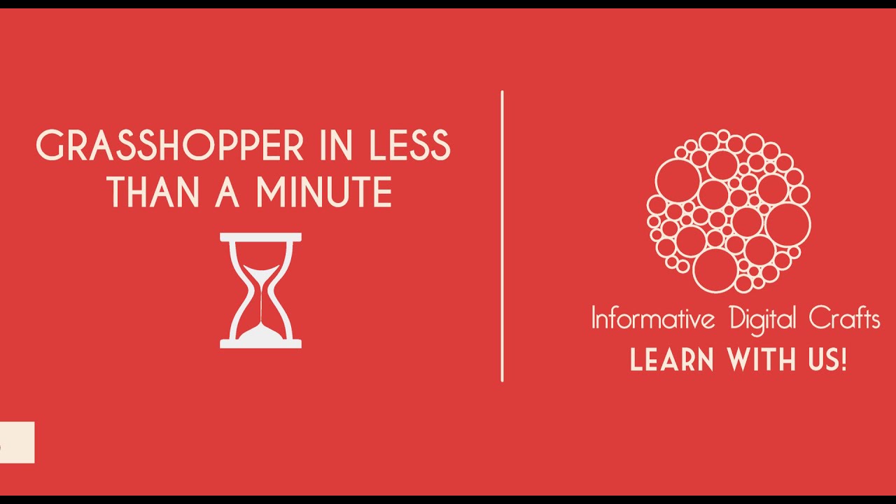 WEEK 2: HOW TO CREATE & CONTROL SLIDERS (Grasshopper in less than a minute)
