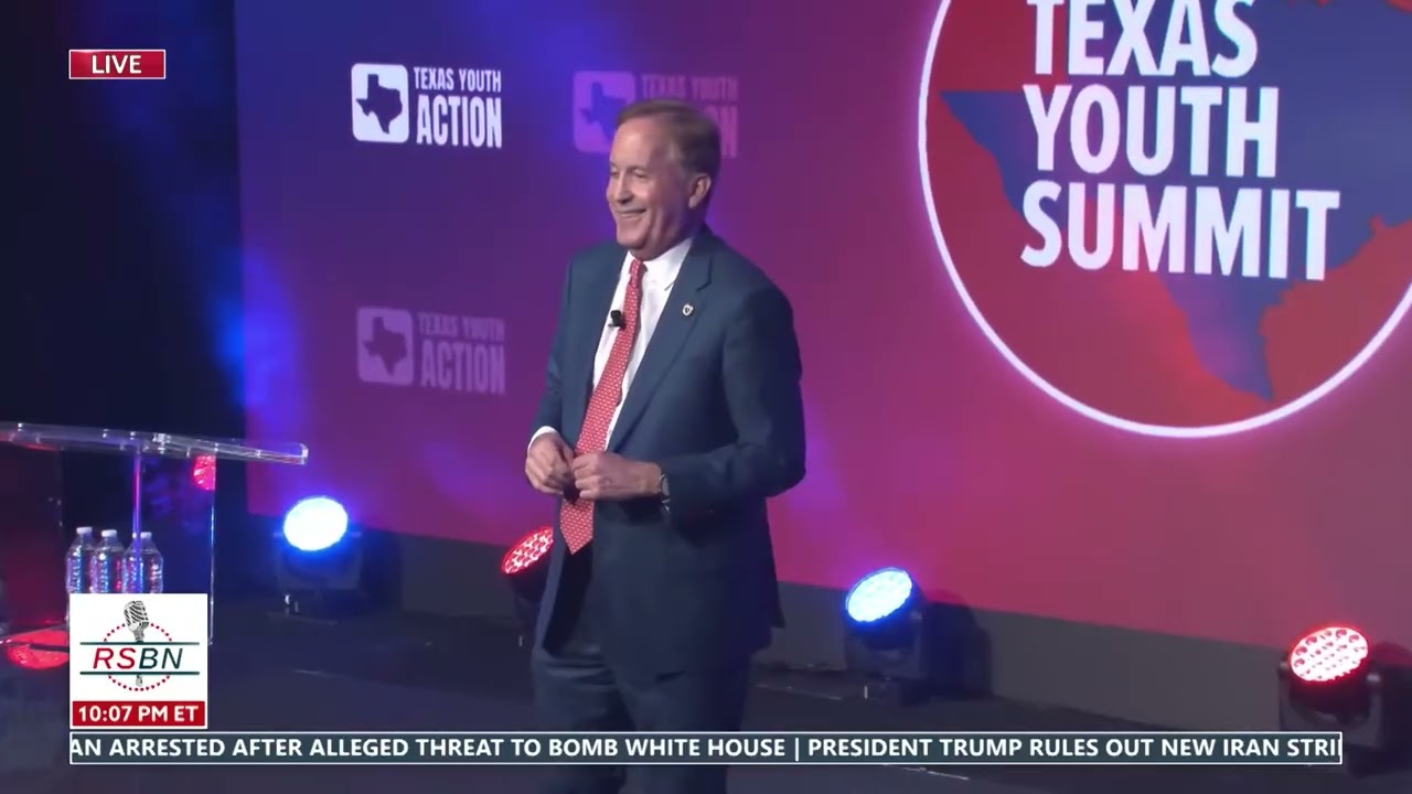 Ken Paxton Takes Texas Youth Summit Stage to Explain How He Will Support Texas - 10/09/26