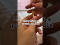 Threading a punch needle #punch #punchneedle #thread #punchneedling #punchneedlecoasters #punching