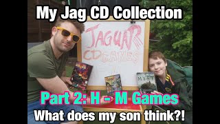 My Atari Jaguar CD Collection - Part 2: H to M Games! Hover Strike, Iron Soldier 2 & MYST.