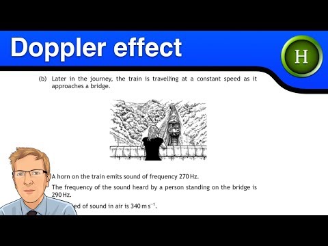Higher Physics - The Doppler effect