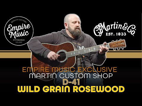 EMPIRE MUSIC EXCLUSIVE / Martin Custom Shop D-41 Wild Grain ...