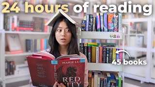 reading my TBR for 24 hours 📚 (how many books can I read?)