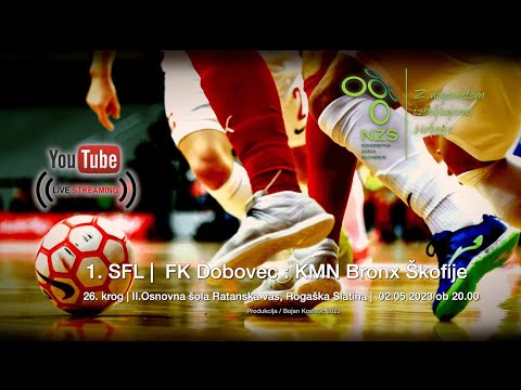 2-05-2023 - 26. krog 1. SFL |  FK Dobovec : KMN Bronx Škofije