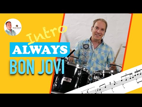 Always / Bon Jovi - Das Intro - Schlagzeug lernen online - vom Profi und Pädagogen Rudi Hein erklärt