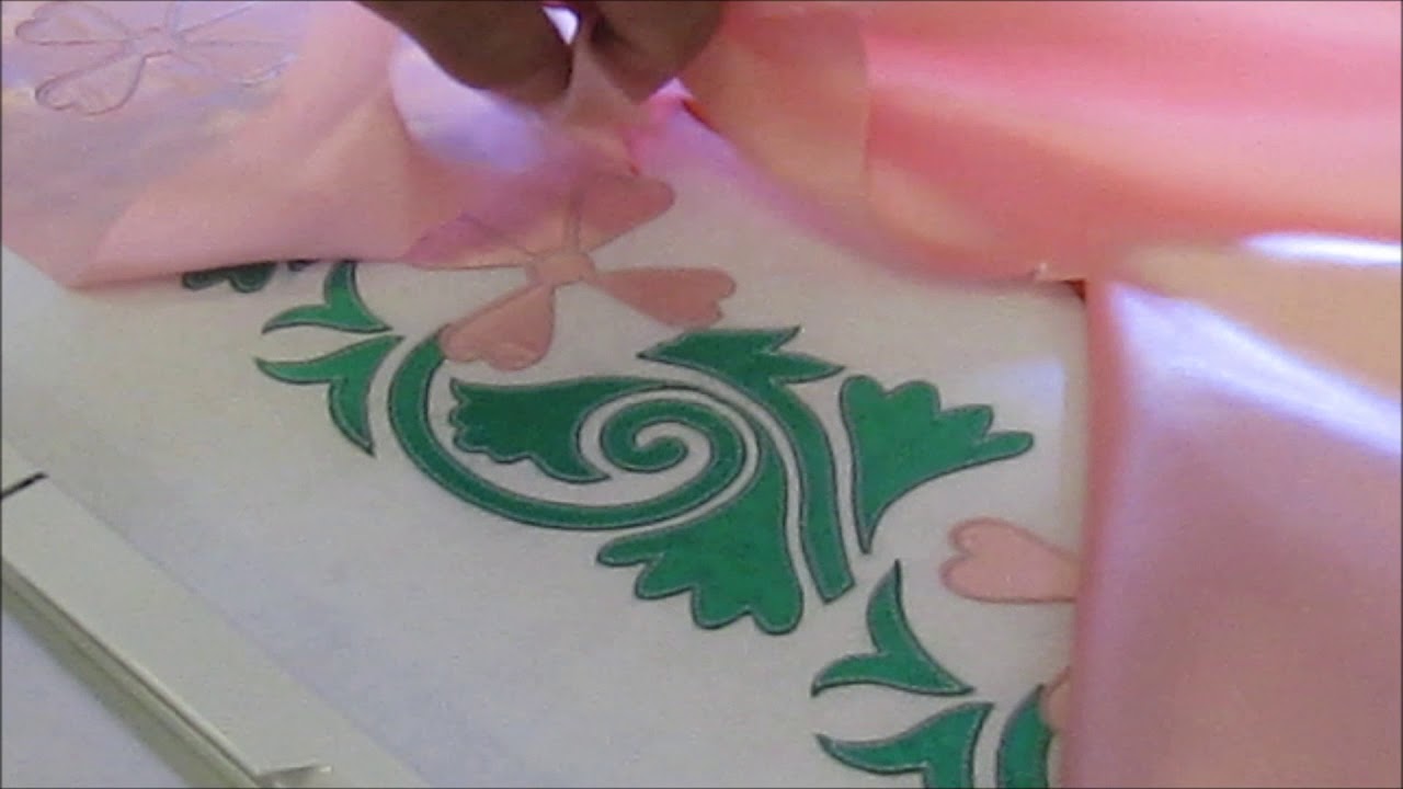 LaserBridge-Complex Applique Flower Design.