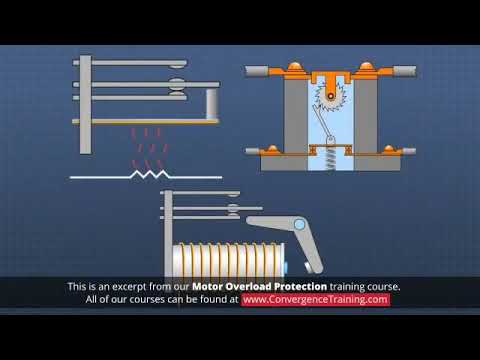 working principle of over load relay. #olr