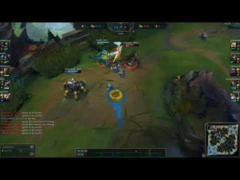 Urgot and Rek'Sai Ult on same target