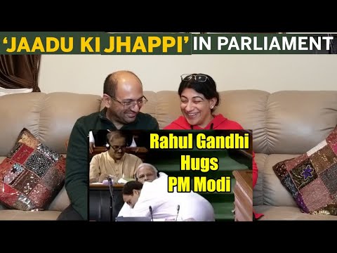 Rahul Gandhi Hugs PM Modi in Parliament | "You May Call Me Pappu, I Don't Hate You": Rahul |REACTION Video