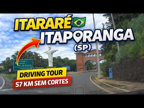2K Driving Tour — De Itararé a Itaporanga (SP) | Viagem pelo Interior Paulista | 57,5 km de Estrada