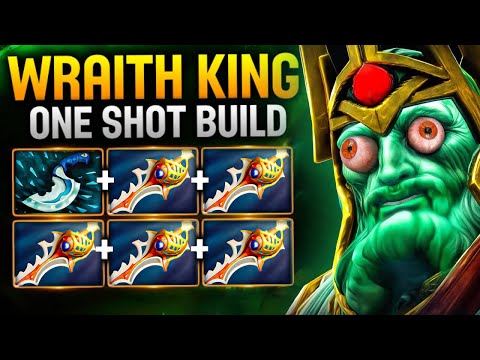 First Item Divine Rapier Wraith King🔥🔥50Kills with x5 Divine Rapiers One Shot By GoodWin